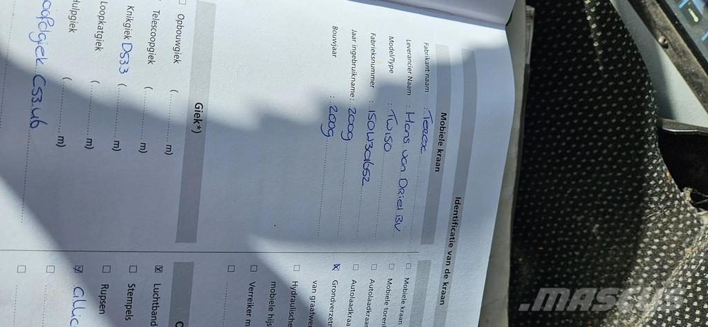 Terex TW150 Εκσκαφείς με τροχούς - λάστιχα