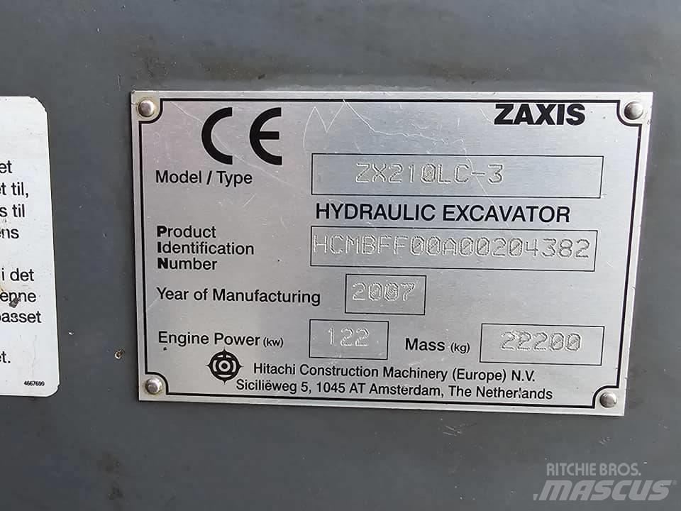 Hitachi ZX 210 LC-3 Εκσκαφείς με ερπύστριες