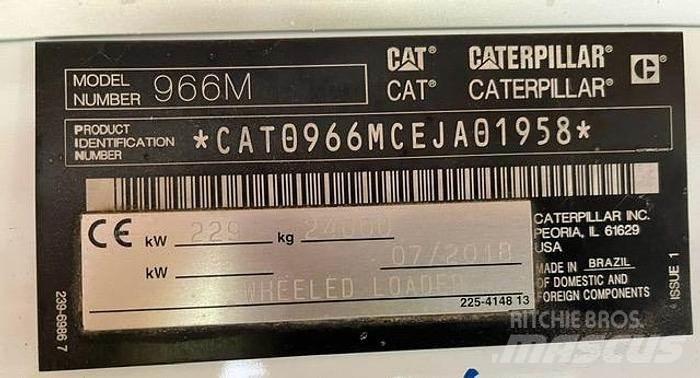 CAT 966M Φορτωτές με λάστιχα (Τροχοφόροι)