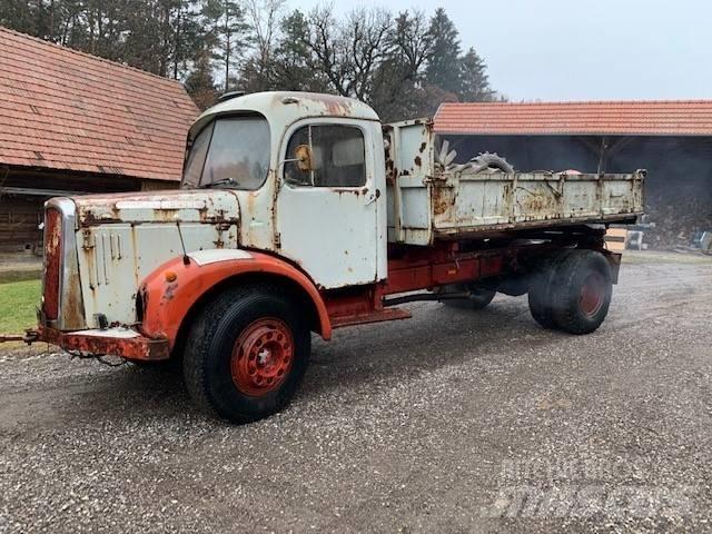Saurer 7G1F-K Φορτηγά Ανατροπή
