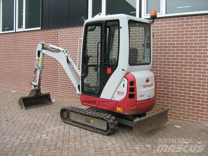 Takeuchi TB216 Εκσκαφάκι (διαβολάκι) < 7t