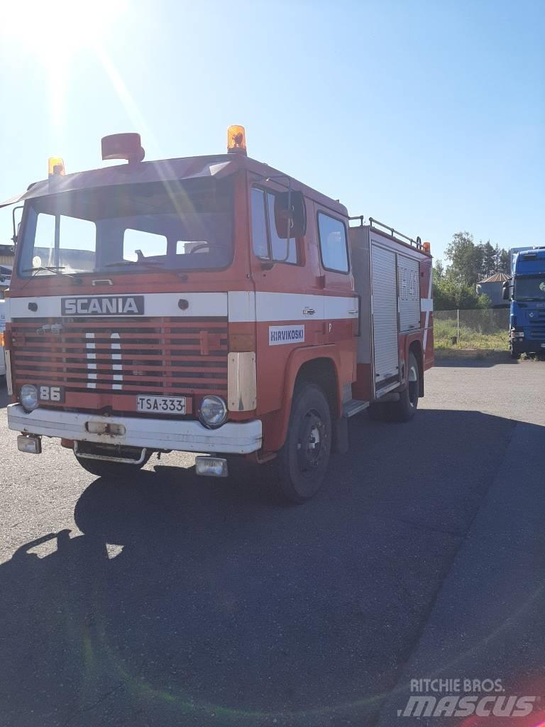 Scania LB86 Πυροσβεστικά οχήματα