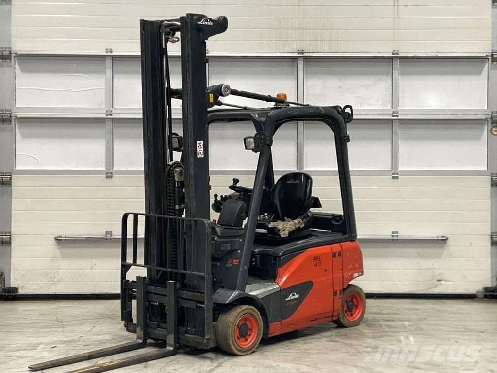 Linde E16P-02 Ηλεκτρικά περονοφόρα ανυψωτικά κλαρκ