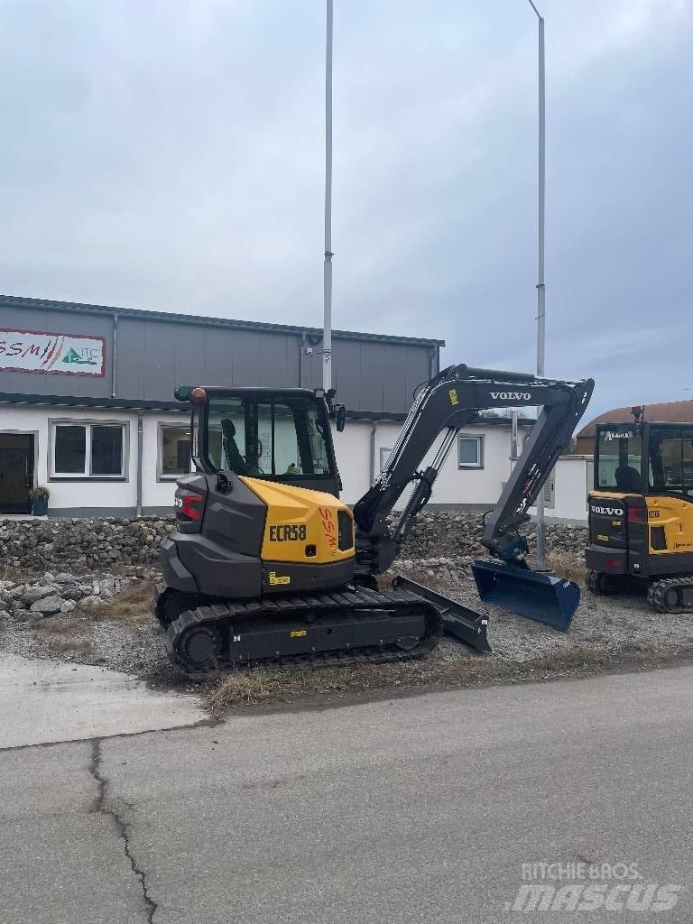 Volvo ECR 58 F Εκσκαφάκι (διαβολάκι) < 7t