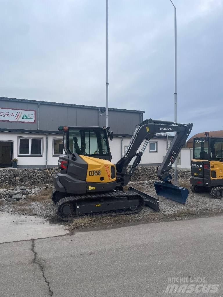 Volvo ECR 58 F Εκσκαφάκι (διαβολάκι) < 7t