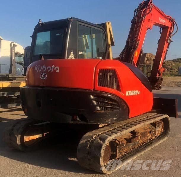 Kubota KX 080-4 Μίνι εκσκαφείς 7t - 12t