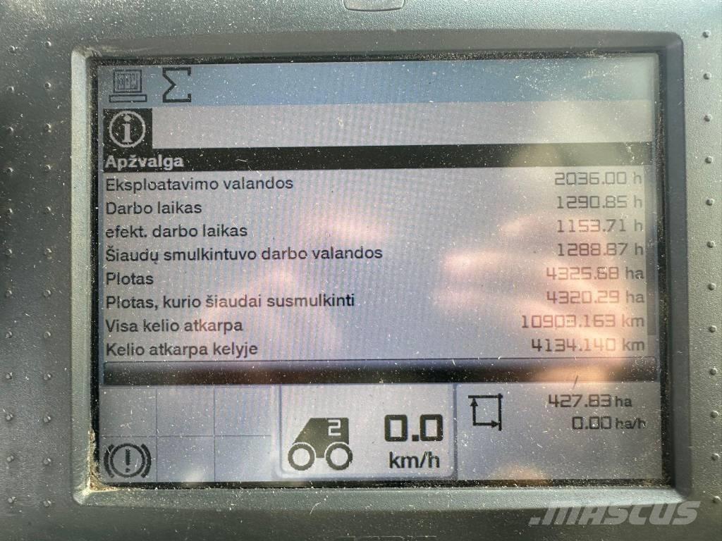 CLAAS Lexion 670 Θεριζοαλωνιστικές μηχανές