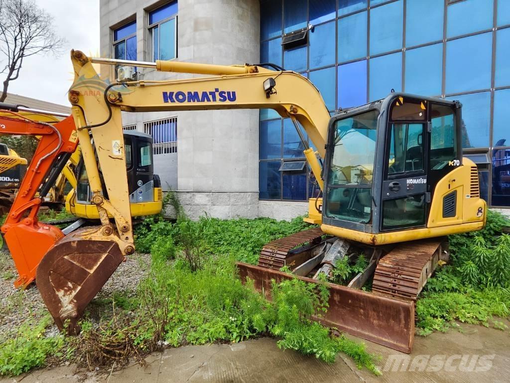 Komatsu PC 70-8 Εκσκαφείς με ερπύστριες