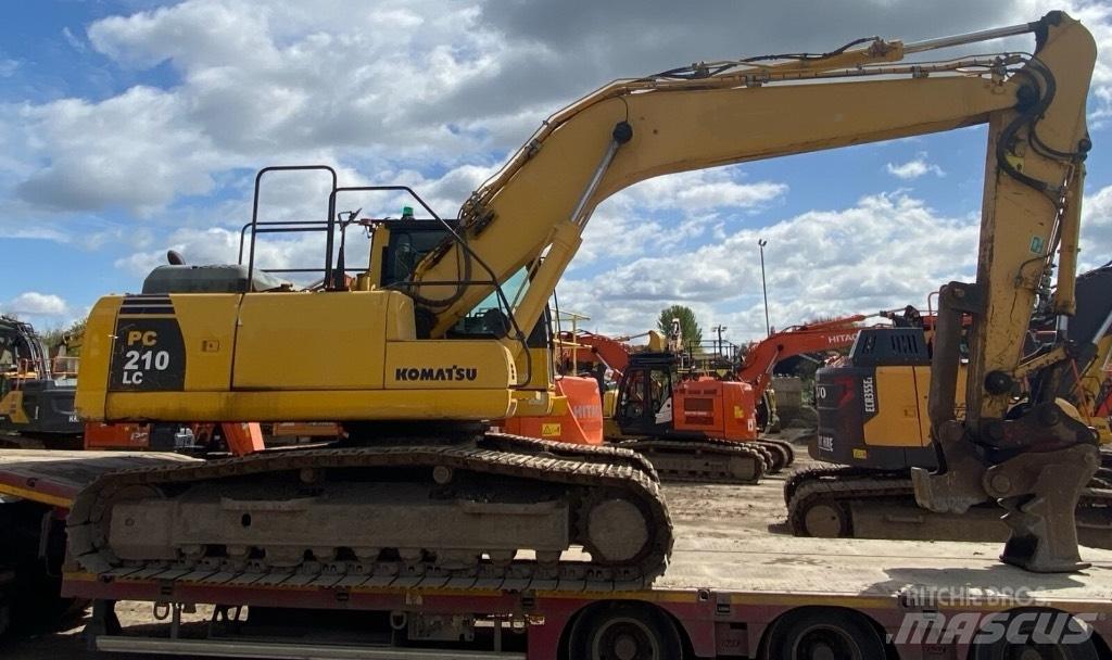Komatsu PC 210 LC Εκσκαφείς με ερπύστριες