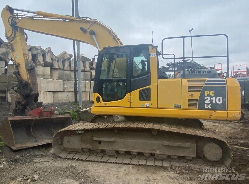 Komatsu PC 210 LC Εκσκαφείς με ερπύστριες