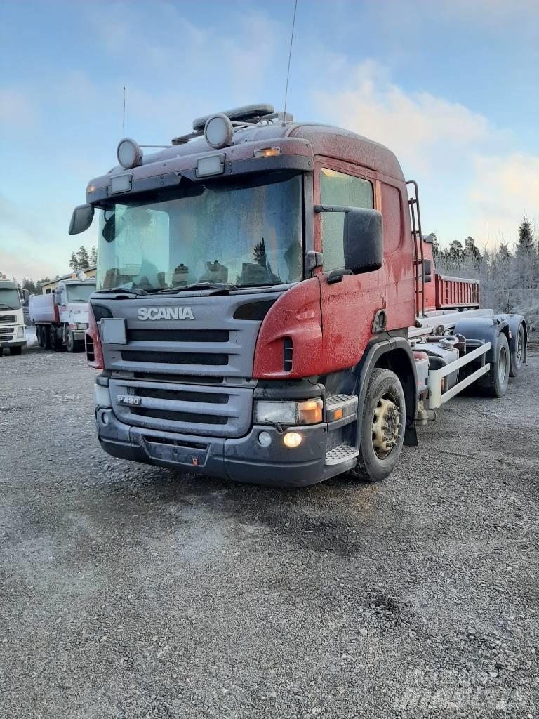Scania P 420 Φορτηγά για εμπορευματοκιβώτια