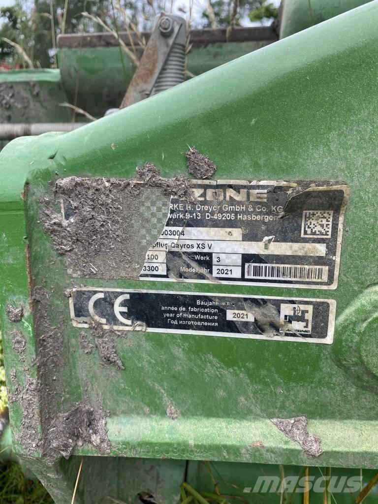 Amazone Cayros XS V Αναστρεφόμενα άροτρα