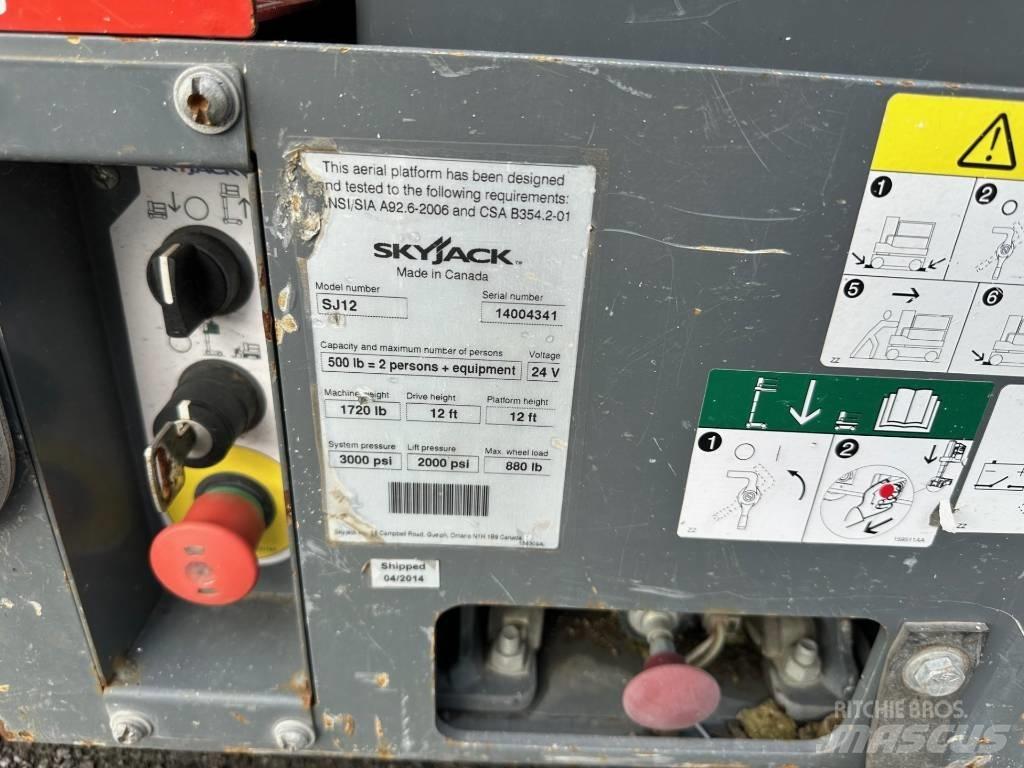 SkyJack SJ 12 Ανυψωτήρες ψαλιδωτής άρθρωσης