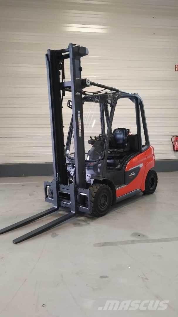 Linde H25T Περονοφόρα ανυψωτικά κλαρκ με φυσικό αέριο LPG