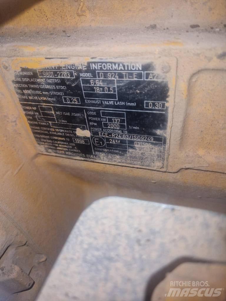 Liebherr D924Tie A2 Κινητήρες