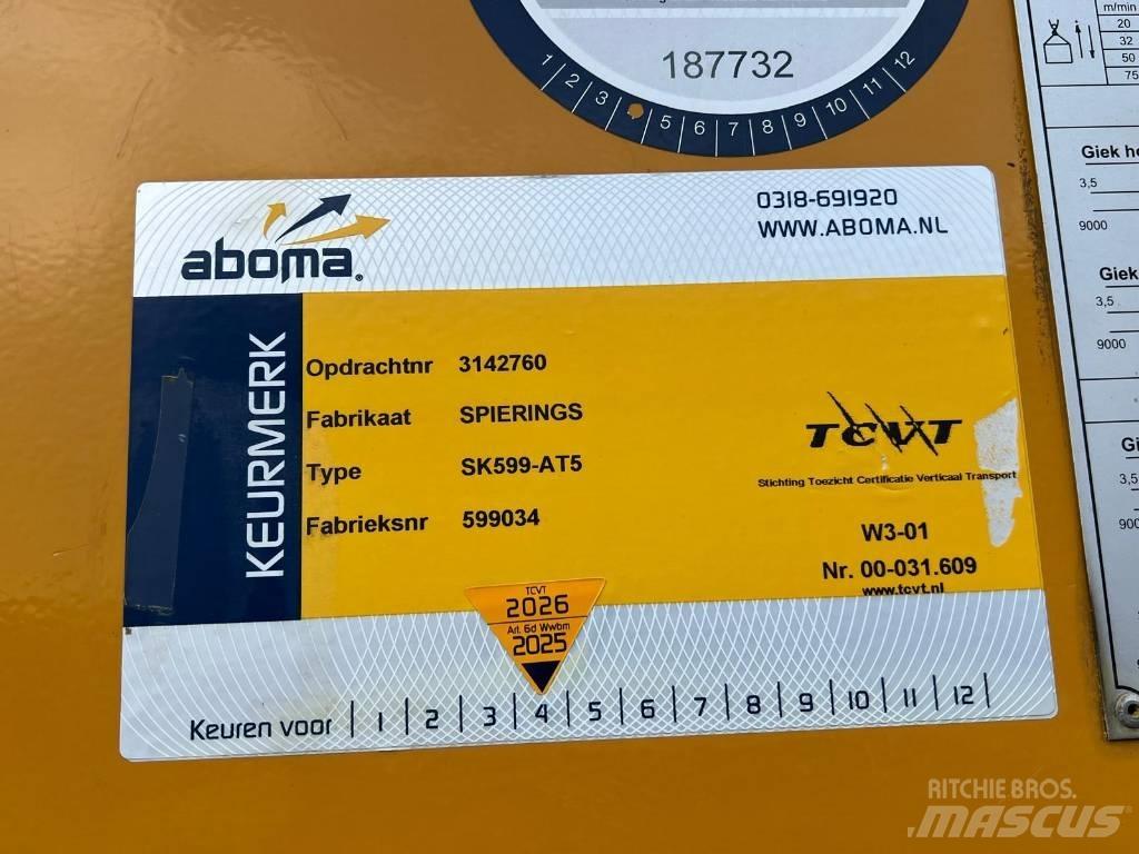 Spierings SK 599 AT5 Πυργογερανοί