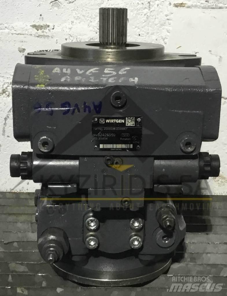 Wirtgen A4VG56 Υδραυλικά