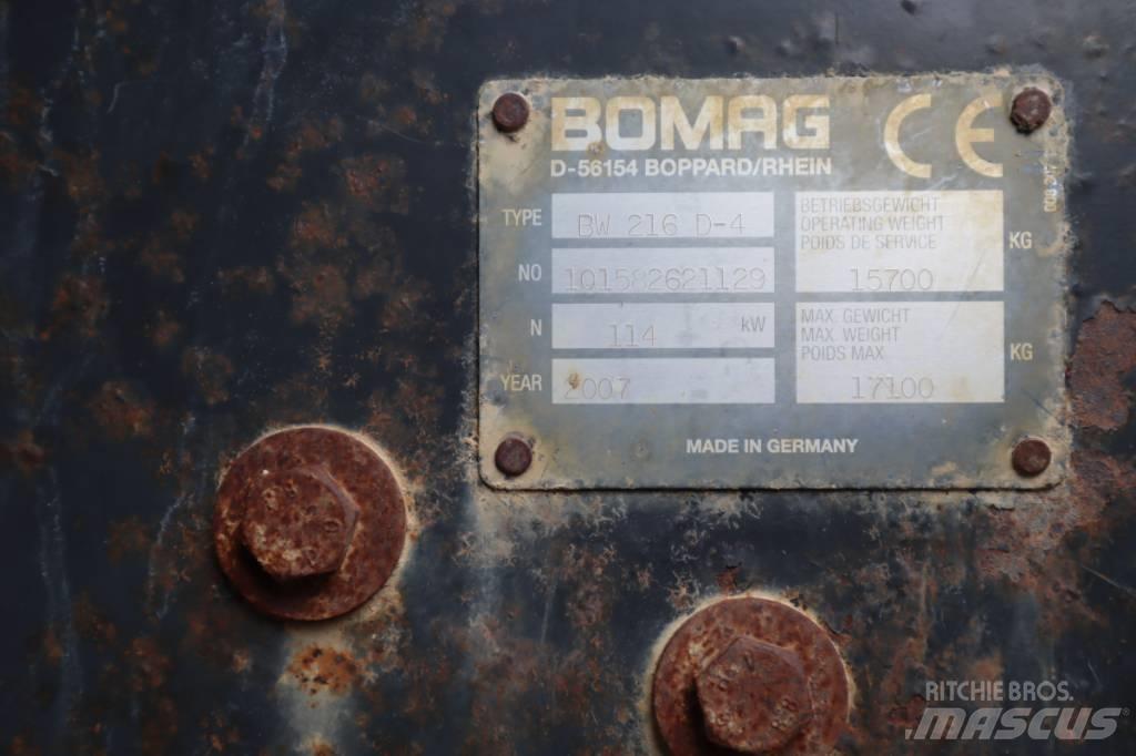 Bomag BW 216 D-4 Κύλινδροι συμπίεσης εδάφους