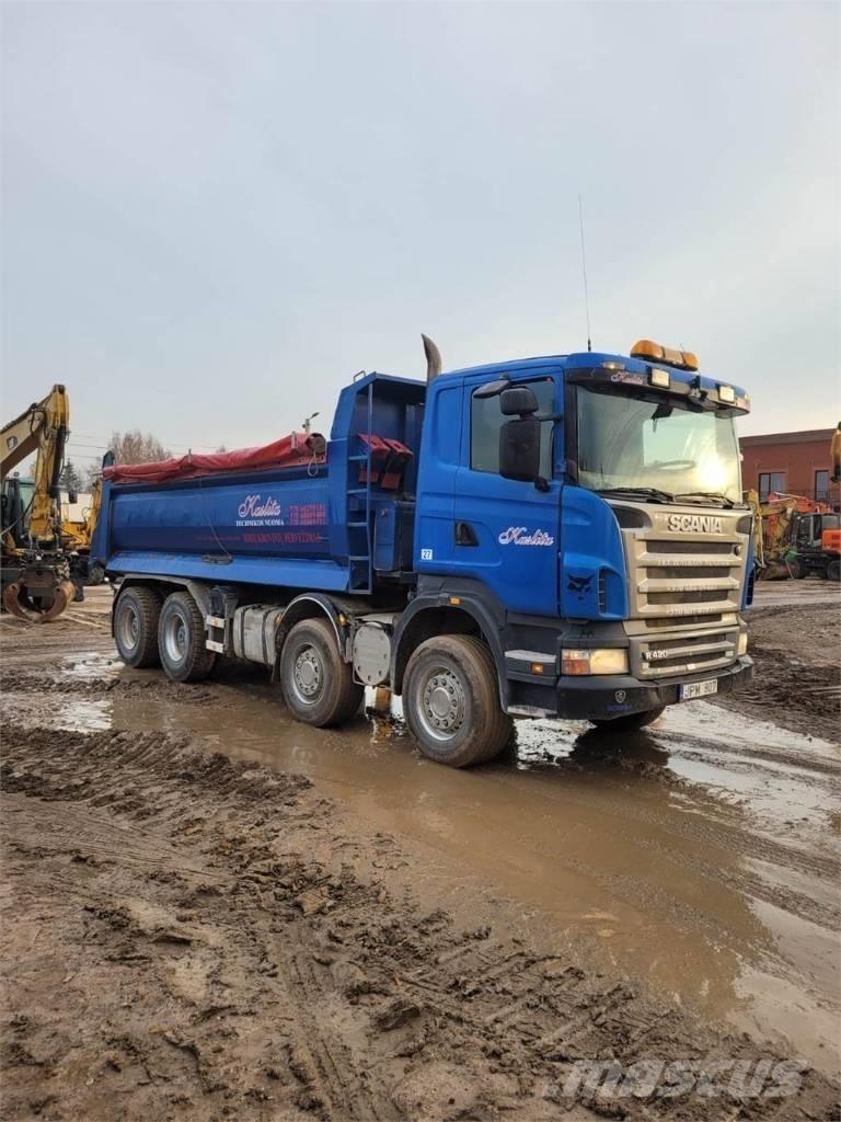 Scania R420 8x4 Φορτηγά φόρτωσης κάδων