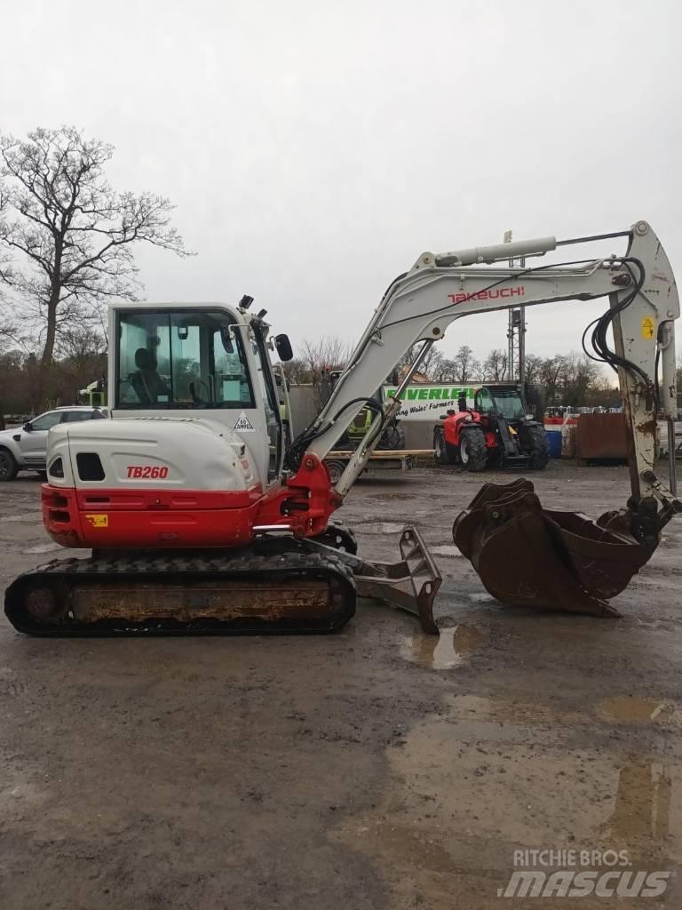 Takeuchi TB 260 Εκσκαφάκι (διαβολάκι) < 7t