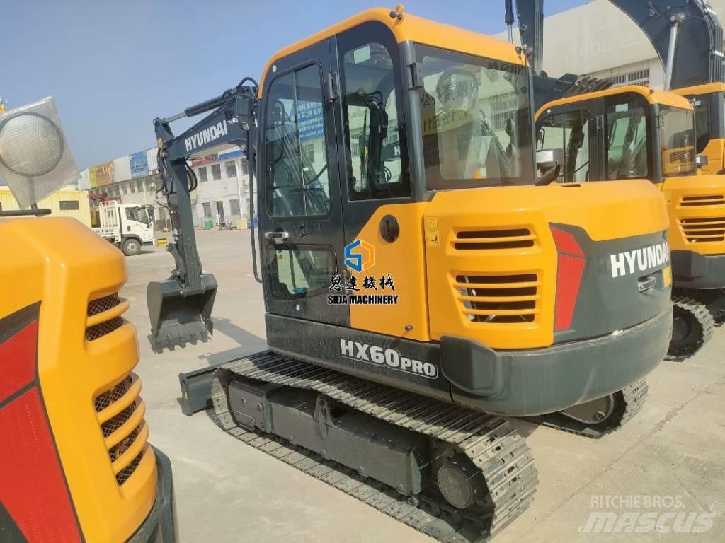 Hyundai HX60Pro Εκσκαφάκι (διαβολάκι) < 7t