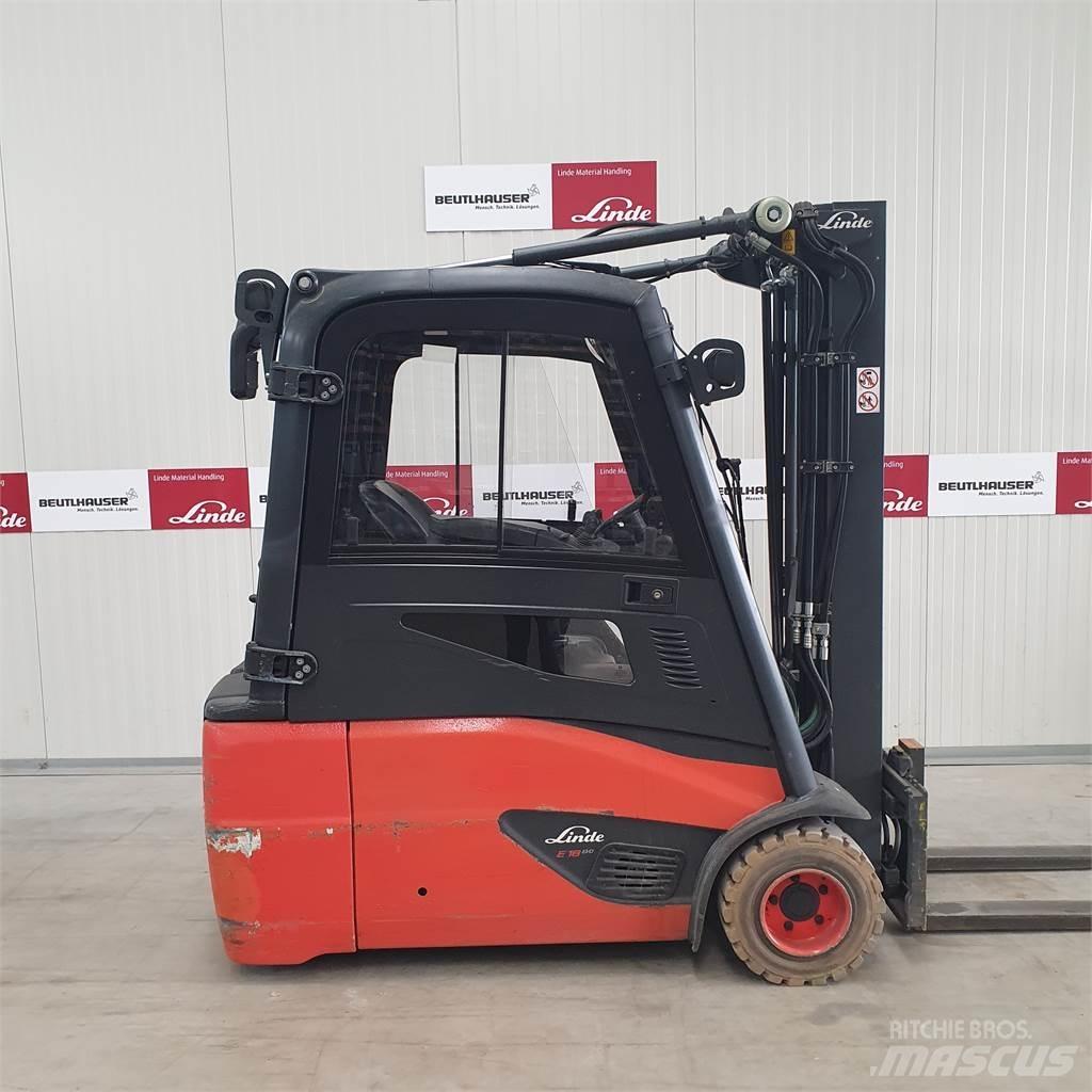 Linde E18L Ηλεκτρικά περονοφόρα ανυψωτικά κλαρκ