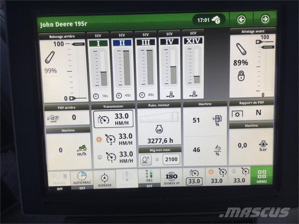 John Deere 6195R Τρακτέρ