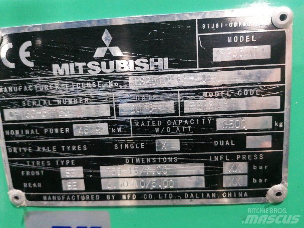 Mitsubishi FG35NT Περονοφόρα ανυψωτικά κλαρκ με φυσικό αέριο LPG