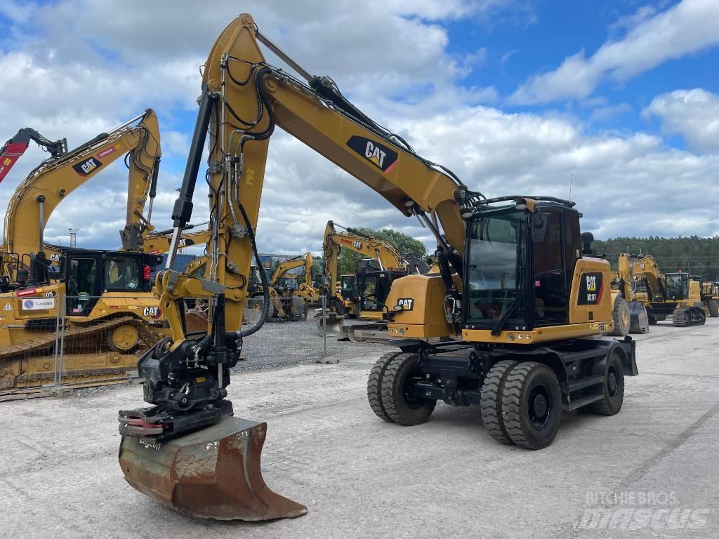 CAT M317F Εκσκαφείς με τροχούς - λάστιχα