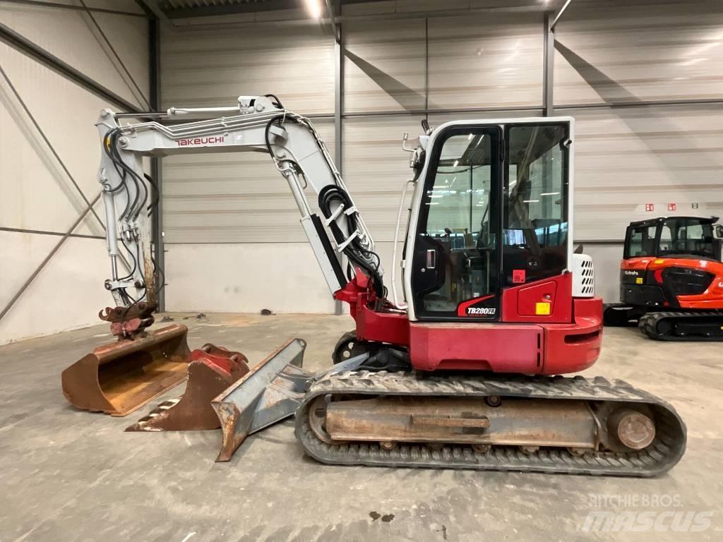 Takeuchi TB 280 FR Μίνι εκσκαφείς 7t - 12t