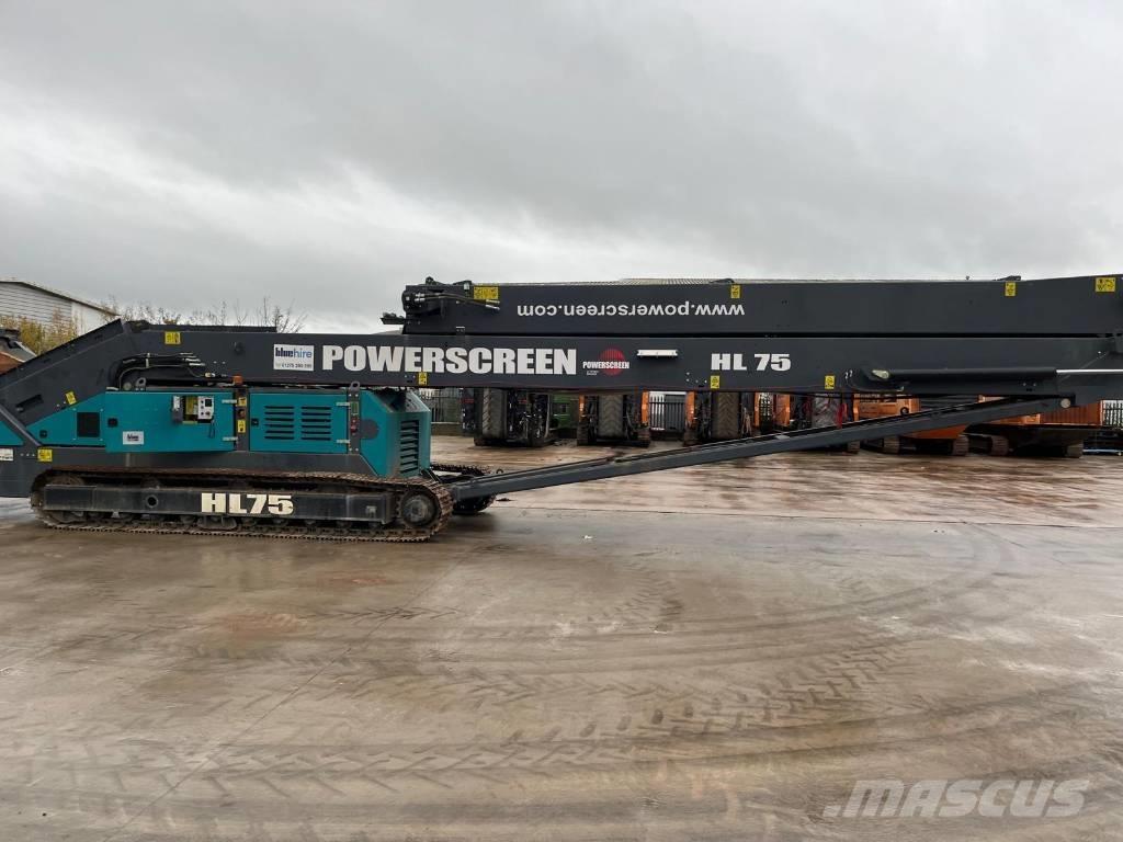 PowerScreen HL 75 Μεταφορείς