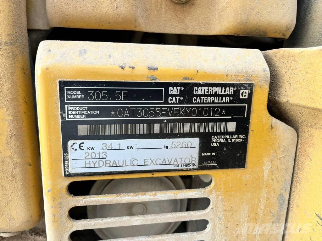 CAT 305.5 Εκσκαφάκι (διαβολάκι) < 7t