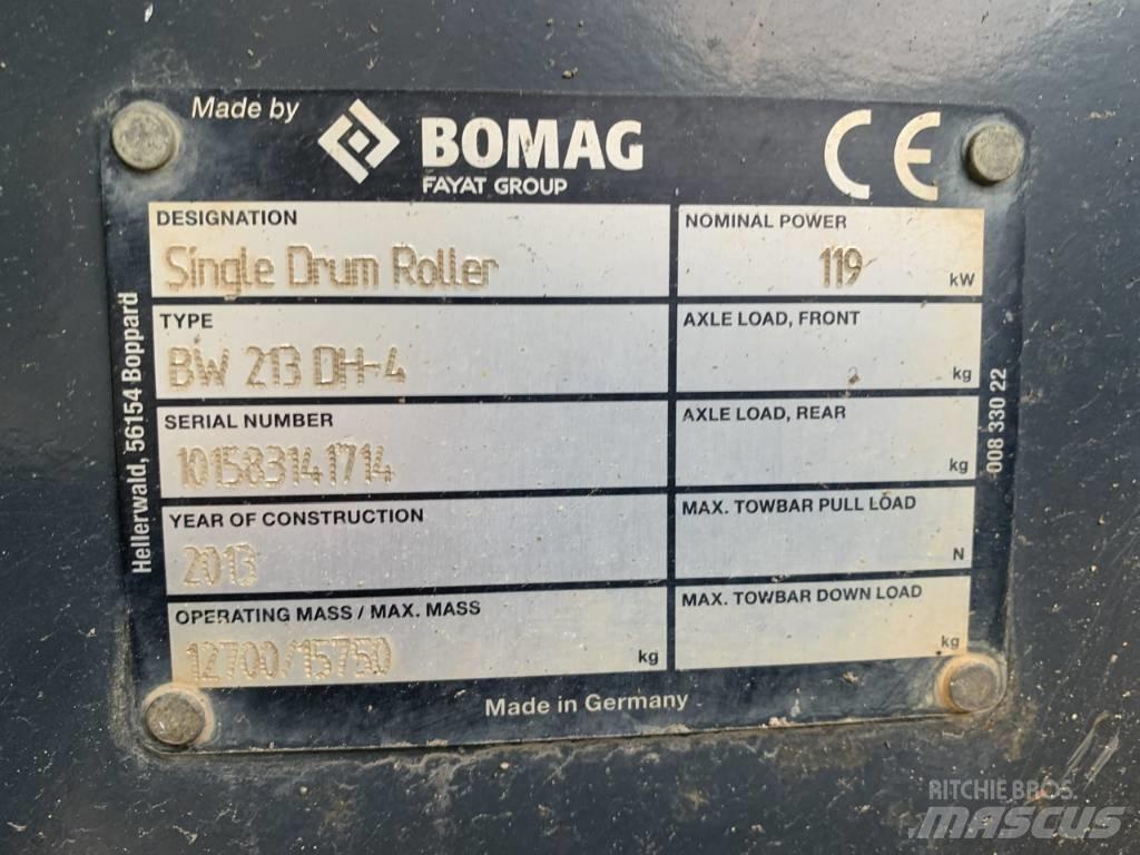 Bomag BW 213 D H-4 Οδοστρωτήρες μονού κυλίνδρου