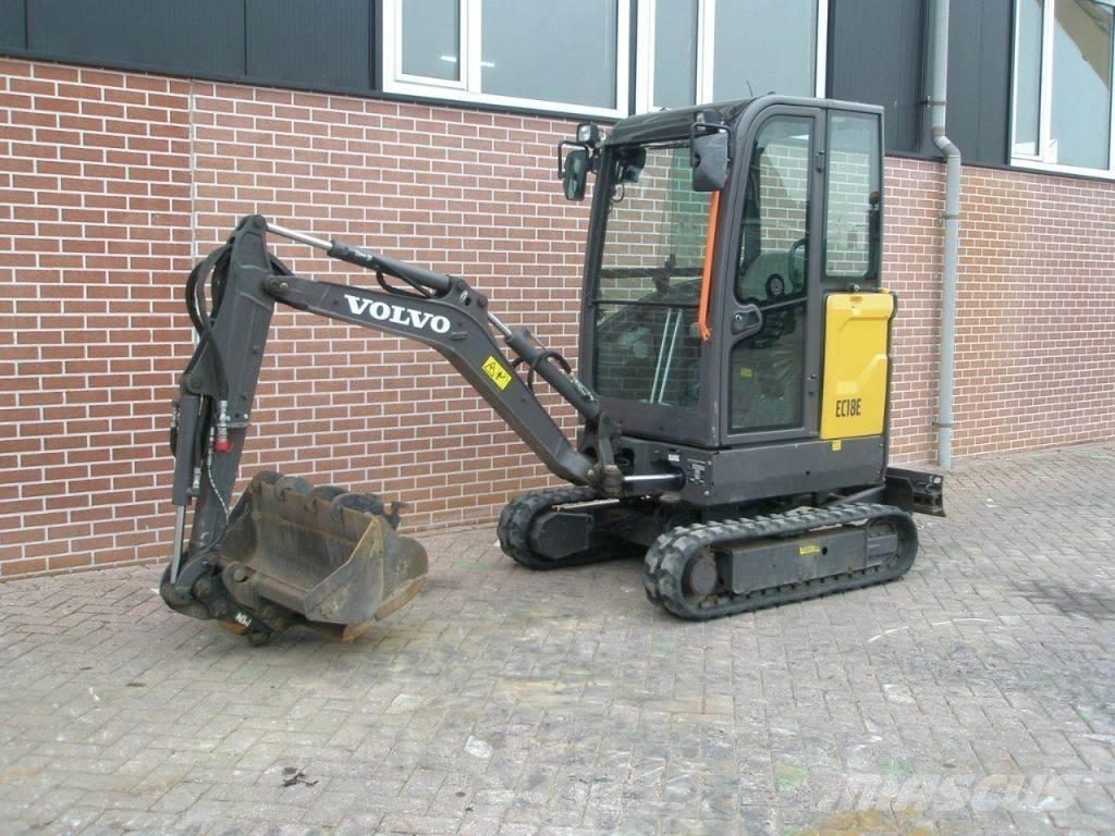 Volvo ECR18E Εκσκαφάκι (διαβολάκι) < 7t