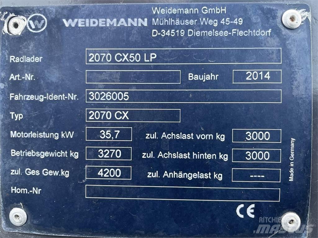 Weidemann 2070 Φορτωτές πολλαπλών χρήσεων
