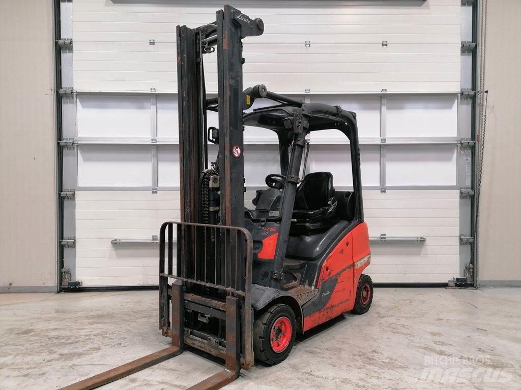 Linde H16D-01 Πετρελαιοκίνητα Κλαρκ