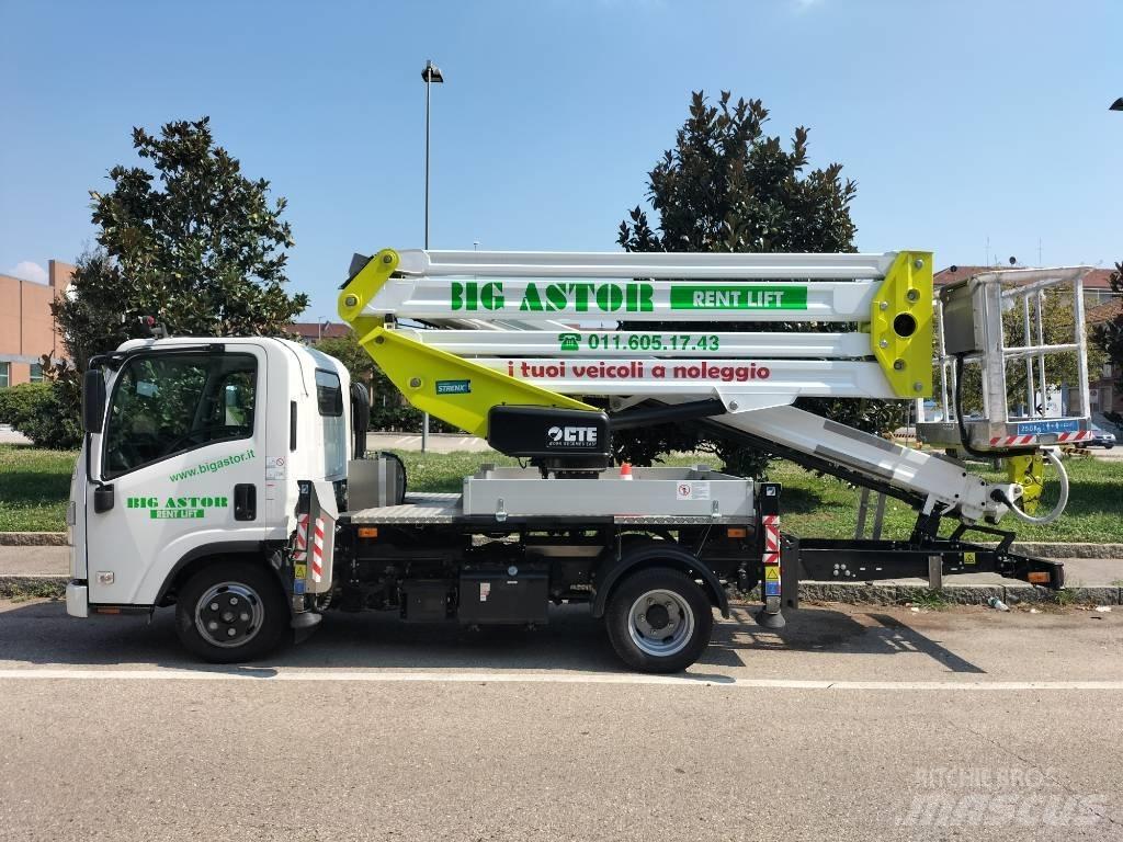 CTE ZED 25 HV Εναέριες πλατφόρμες τοποθετημένες σε φορτηγό
