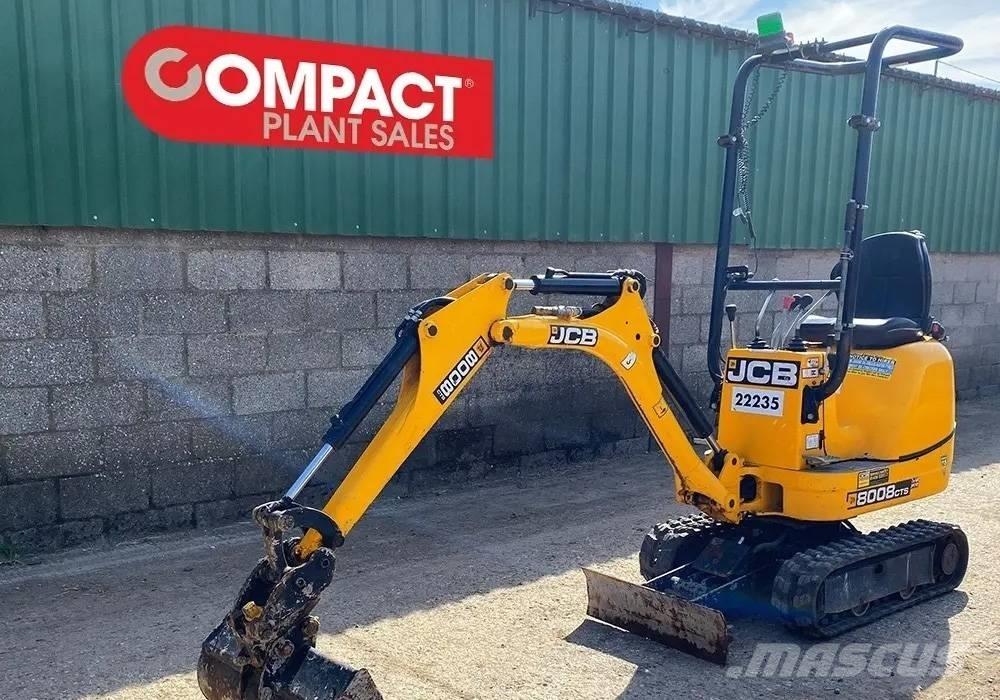 JCB 8008 Εκσκαφάκι (διαβολάκι) < 7t
