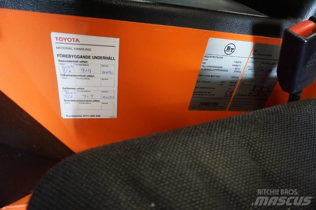 Toyota FRE270 Ανυψωτικά στενών δρόμων 4 κατευθύνσεων