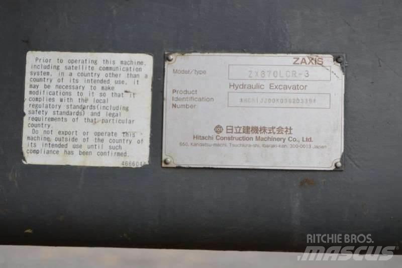 Hitachi ZX870 Εκσκαφάκι (διαβολάκι) < 7t