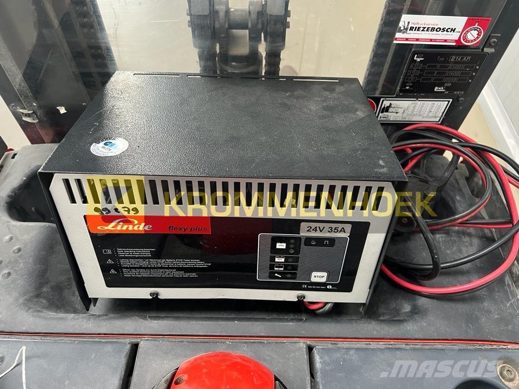 Linde D 14 AP Παλετοφόρα πεζού χειριστή με ιστό