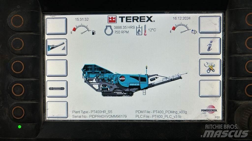 Terex PT 400 HR Σπαστήρες