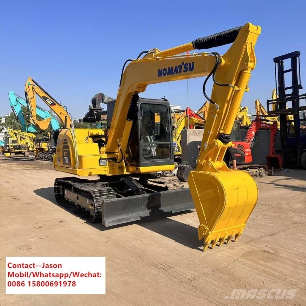 Komatsu PC 70-8 Εκσκαφείς με ερπύστριες