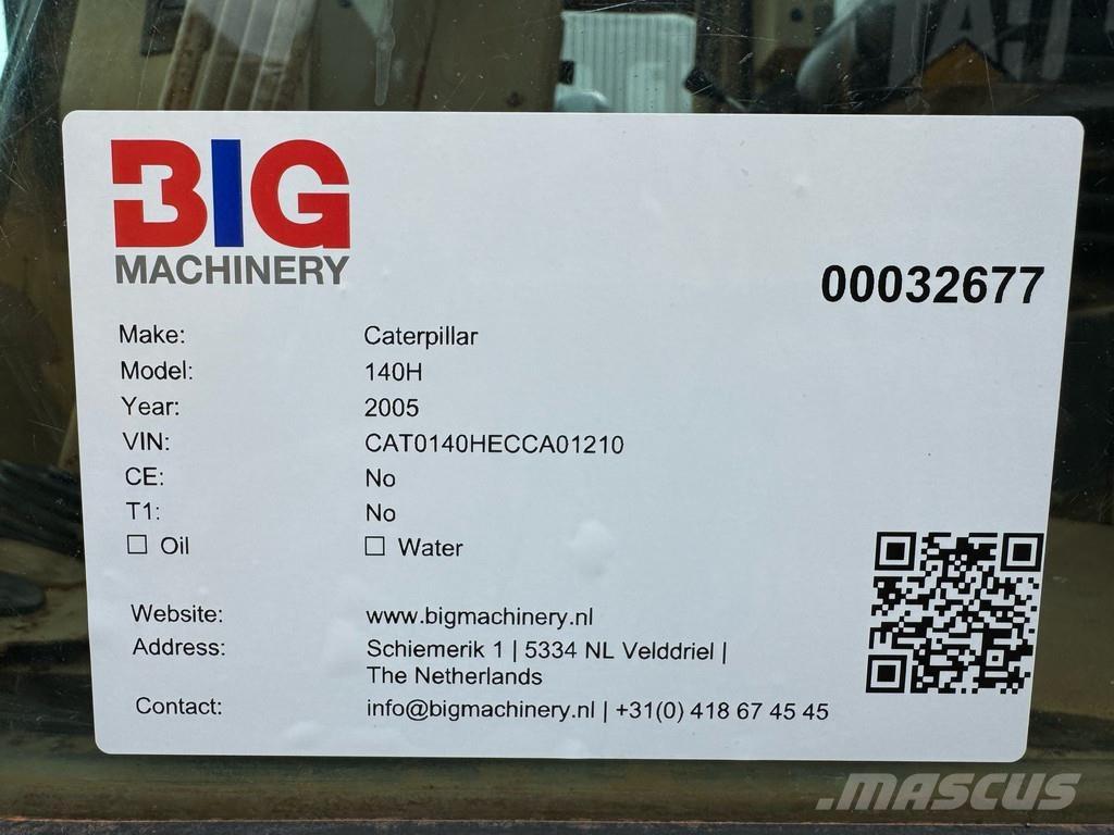 CAT 140H Γκρέιντερς