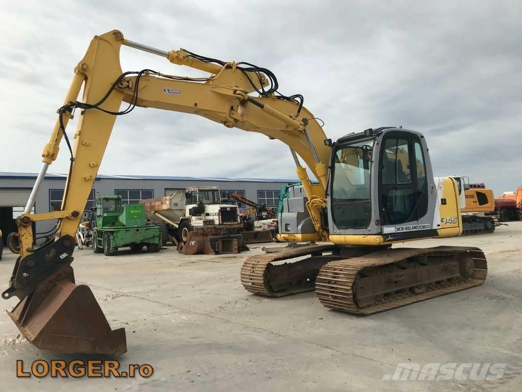 New Holland E 145 Εκσκαφείς με ερπύστριες