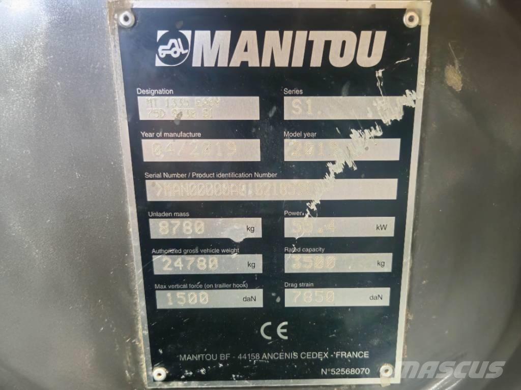 Manitou MT 1335 Τηλεσκοπικοί ανυψωτές