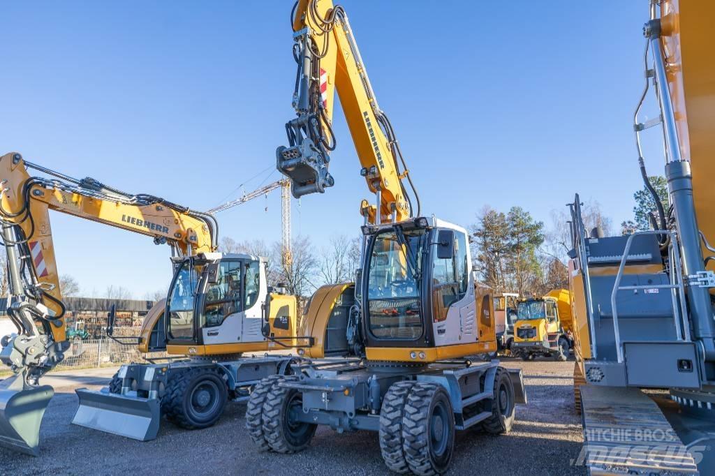 Liebherr A 916C Εκσκαφείς με τροχούς - λάστιχα