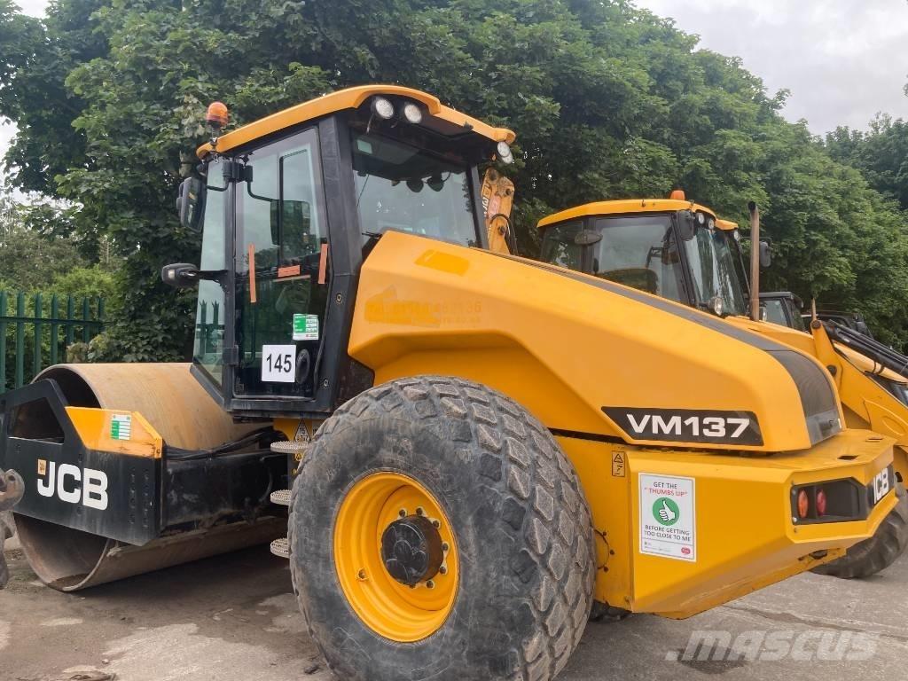 JCB VM137 2015 Οδοστρωτήρες μονού κυλίνδρου