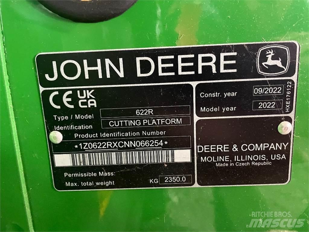 John Deere 622R Κεφαλές συλλεκτικών μηχανών
