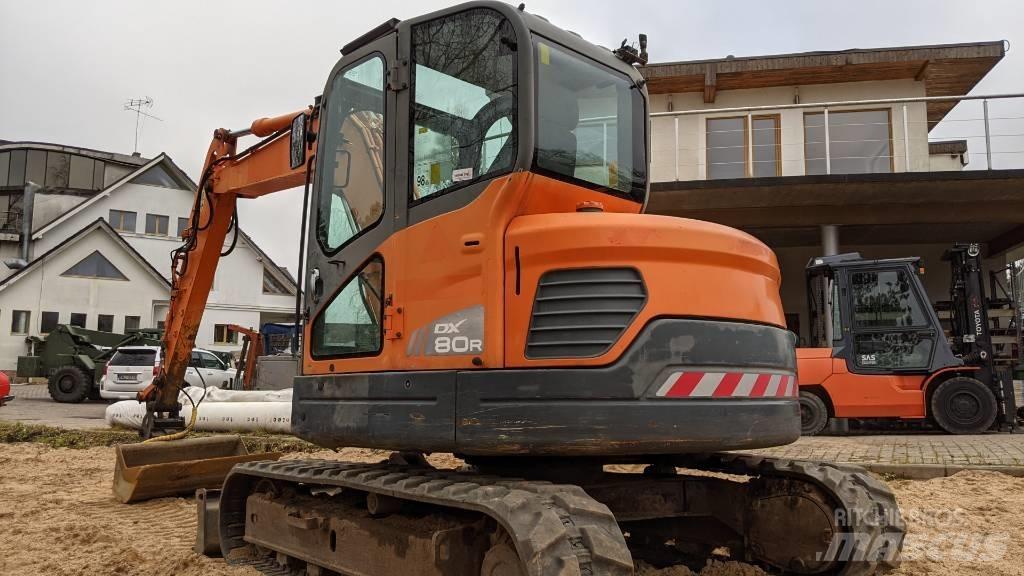 Doosan DX 80 R Μίνι εκσκαφείς 7t - 12t